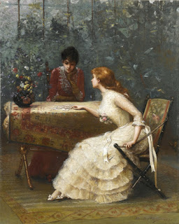 Edouard Bisson Гадание на картах