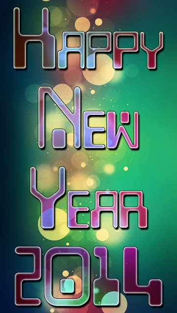 2014 Iphone 5 New Year Wallpaper