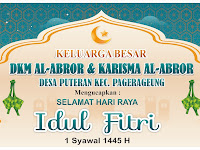 Download Contoh Spanduk Selamat Idul Fitri 1445 H CDR