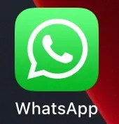 اضغط مع الاستمرار على أيقونة WhatsApp على شاشتك الرئيسية