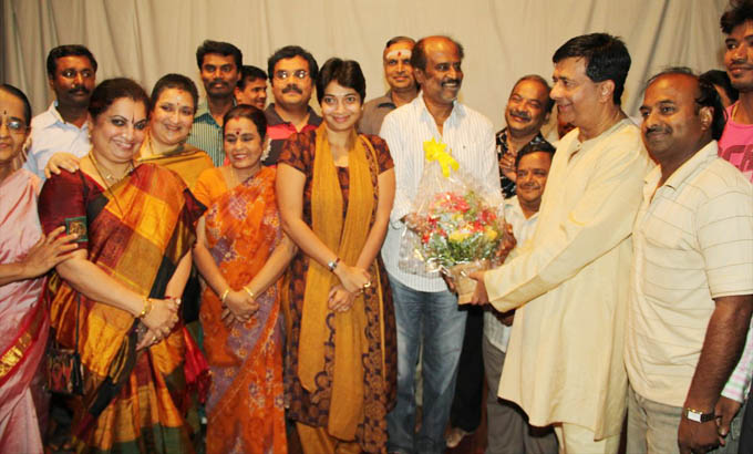 Rajinikanth at YGeeMahendra Nadagam function pics