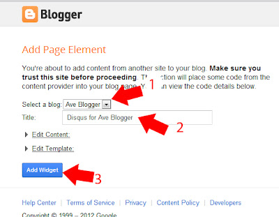 How to install Disqus comments in blogger