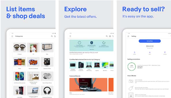 Ứng dụng eBay: The shopping marketplace a2
