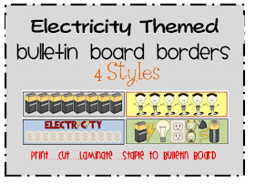 electricity bulletin board borders 