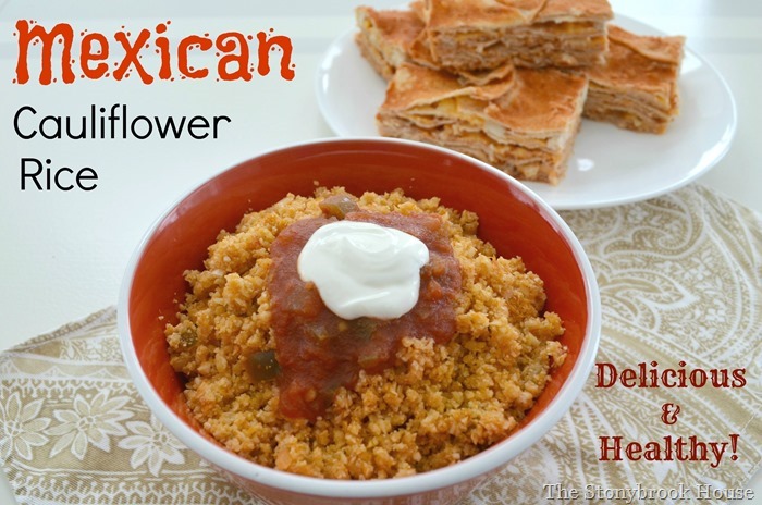 Mexican Cauliflower Rice