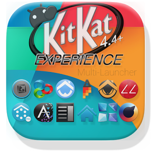 KitKat 4.4 Launcher Theme v3.21