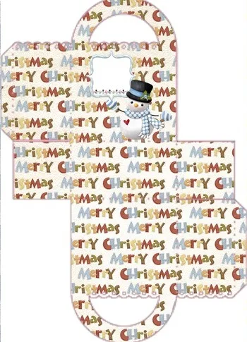 Merry Christmas: Free Printable Boxes.