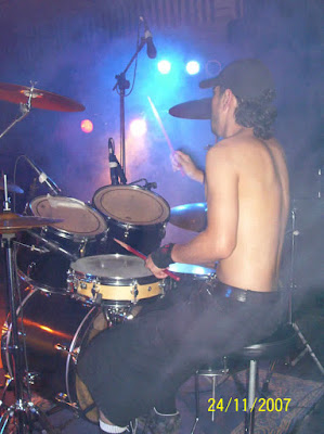 MASTURBATION DRUMMER, Ancient Necropsy, Colombian metal drums, best Colombian metal drummers
