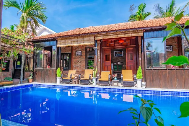 BRừng Vàng House, thuê villa hội an, thuê biệt thự hội an