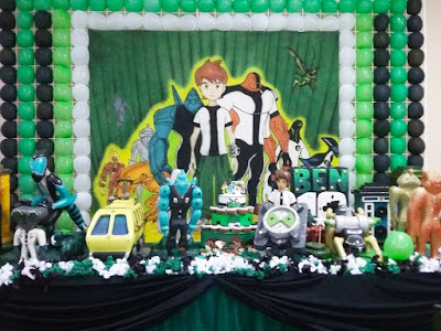 buffet-infantil-bauru-dinos-park-festa-ben-10-decoração-menino