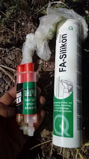 Proxy glue and silicone tube