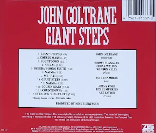 ALBUM: Giant Steps - contraportada