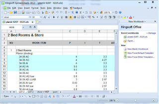 Kingsoft Spreadsheet