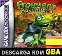 Roms de GameBoy Avance Froggers Adventures Temple of the Frog (Español) ESPAÑOL descarga directa