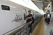 TLR: his second time on the bullet train. (bullet train)