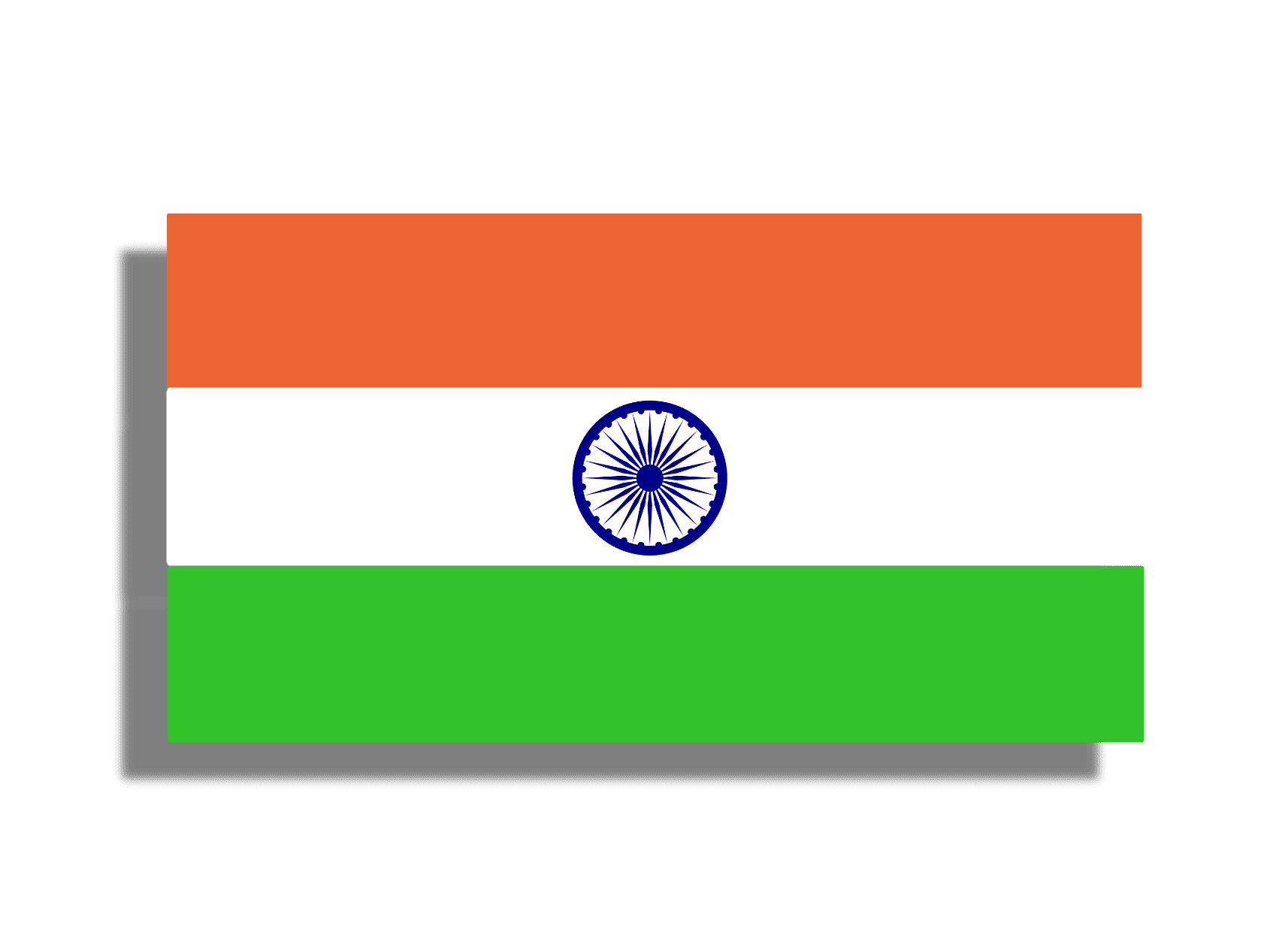 India Flag transparent