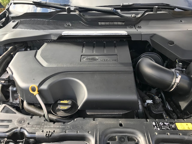 Engine in 2020 Range Rover Evoque