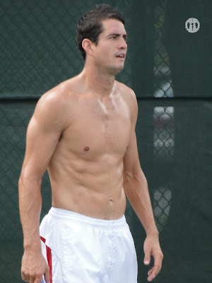 Guillermo Garcia-Lopez Shirtless at Cincinnati 2009