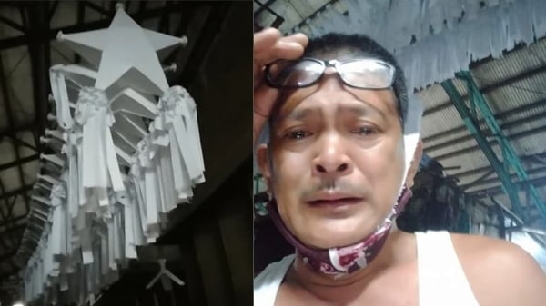 Parol maker cries after buyer fails to claim order worth Php 100K