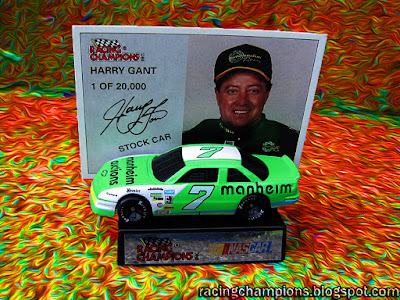 Harry Gant #7 Manheim Racing Champions 1/64 NASCAR diecast blog Ed Whitaker Bristol