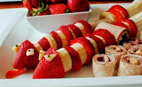Cómo presentar la fruta en el plato