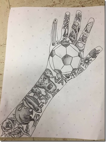 Haylee's 1st Art Project