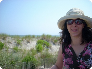 wearing a dorky hat, Ocean City, NJ