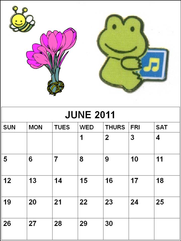 june calendar 2011 printable. create birth announcements, thank you cards and many more printable gifts for family, author: tronghoa | 1 june 2009 | views: 1050