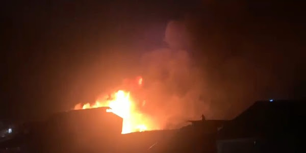  Fire Engulfs Residential House in Kishtwar, Two Cylinders Explode
