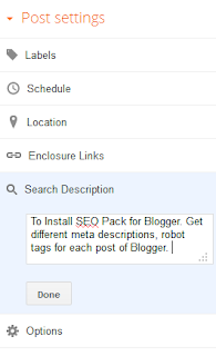 seo pack blogspot