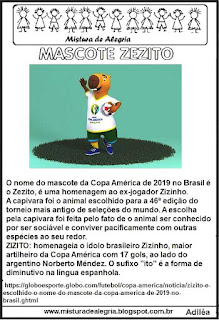 Copa América 2019, mascote Zezito