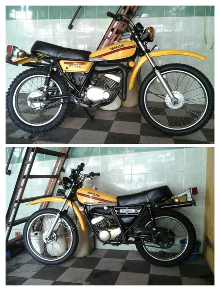 Dijual Trail Klasik Yamaha DT100X Harga 10 Juta - LAPAK 