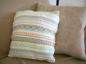 diy knit pillow tutorial