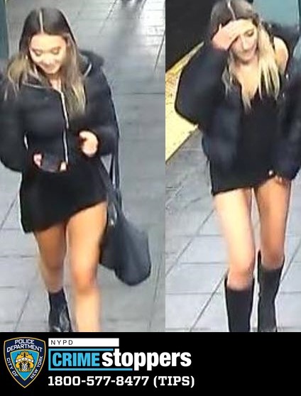 The NYPD is searching for this woman in connection with the unauthorized use of a stolen debit card. -Photo by NYPD