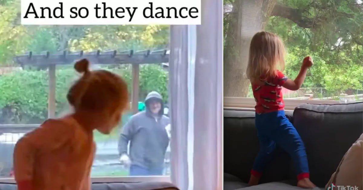 This Daily Dance-Off Between A Mailman And 3-Year-Old In Lockdown Has Warmed The Hearts Of Millions Of Viewers