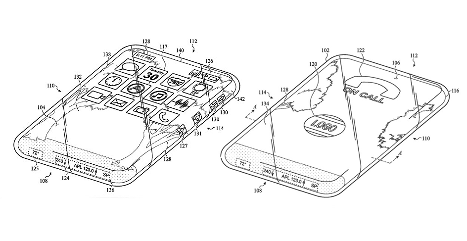 Apple Patent for iPhone, All Glass iPhone