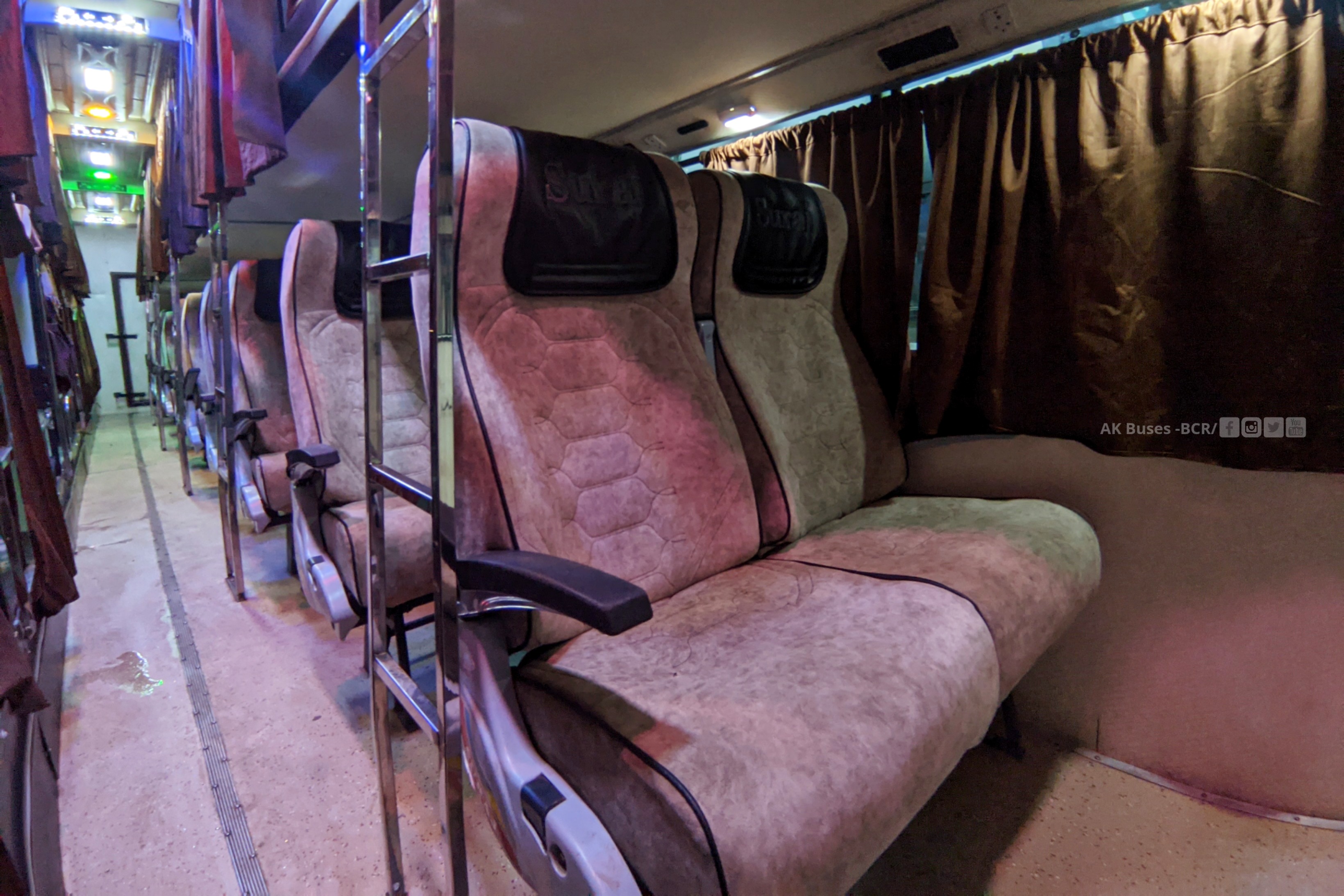 Silkey Manni Bus Push Back Comfortable Seat