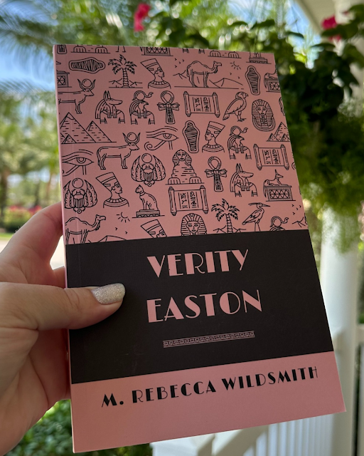 Mystery book Verity Easton by Florida author M. Rebecca Wildsmith