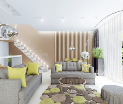 Gambar Ide Desain Interior Ruang Tamu Mewah 2015