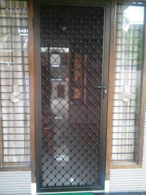 Contoh Pintu Kasa Nyamuk Besi dan Alumunium  Bengkel Las Jaya