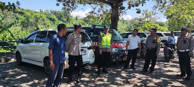 Antisipasi Aksi Premanisme di Obyek Wisata, Polsek Karangasem Intensifkan Patroli ke Taman Sukasada Ujung