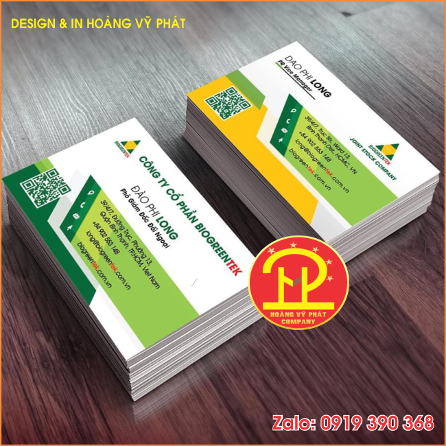 In danh thiếp name card tại kcn Mỹ Phước 1,2,3