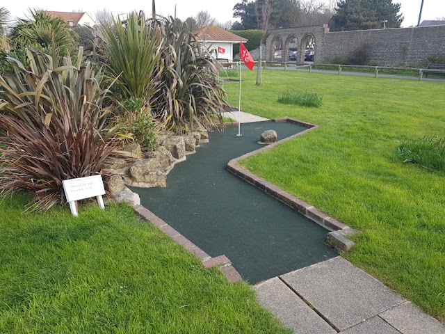 Splash Point Mini Golf in Denton Gardens, Worthing