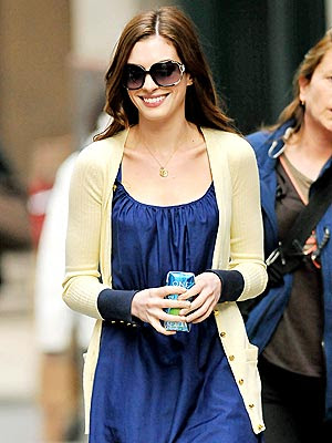 Anne Hathaway Fashion Style on Glossy Life  Women To Watch In  09  Style