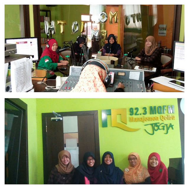 Ratih Kartika On Air with MQ FM