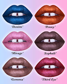 Perlees Lime Crime teintes