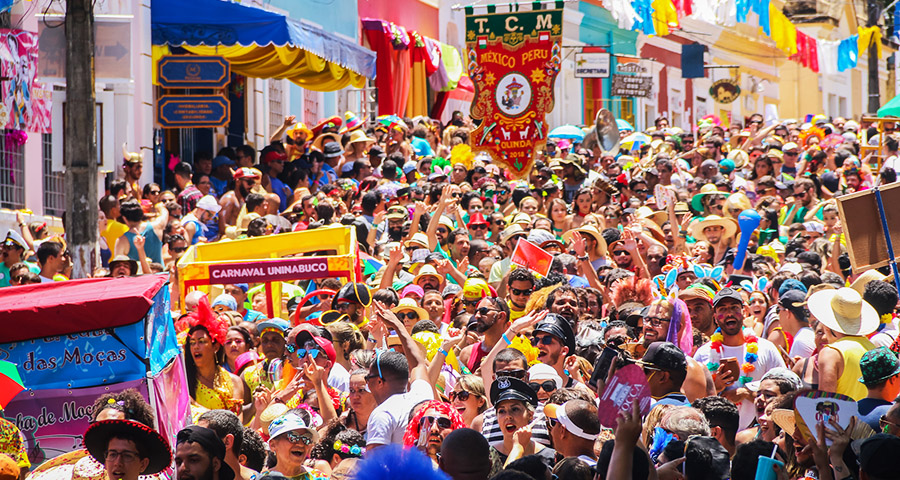Pacote para o Carnaval 2019 em Recife e Olinda
