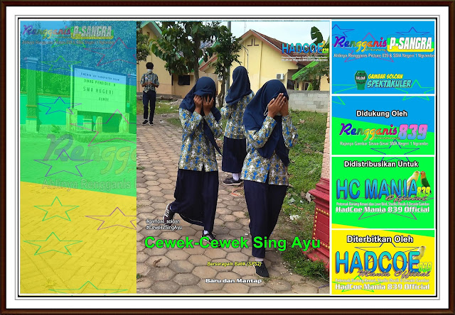 Gambar Soloan Spektakuler - Gambar SMA Soloan Spektakuler Cover Batik (SPS2) - 28 B RGS