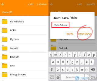 Cara Menyembunyikan File di Android dengan Mudah Tanpa Aplikasi