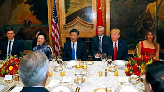 President's Trump and Xi dine in Florida during a time when the chefs are caught violating the food code that could have led to foodbourne illness. 